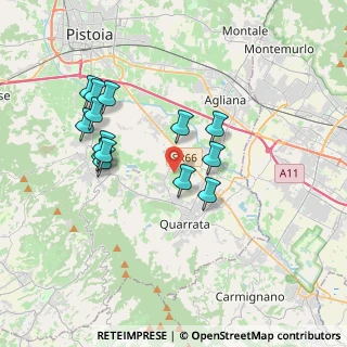 Mappa 51039 Pistoia PT, Italia (3.55357)