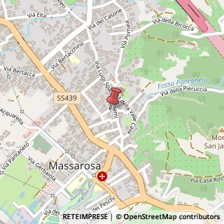 Mappa Via Don Costantino Nannini, 31, 55054 Massarosa, Lucca (Toscana)