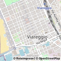 Mapa Viareggio
