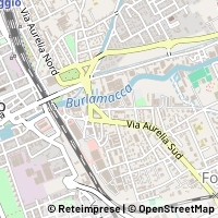 Mapa Viareggio