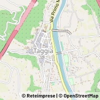 Mapa Taggia