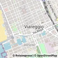 Kaart Viareggio