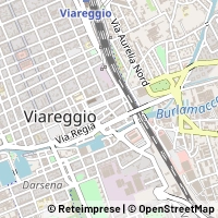 Mapa Viareggio