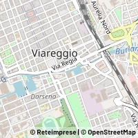 Map Viareggio