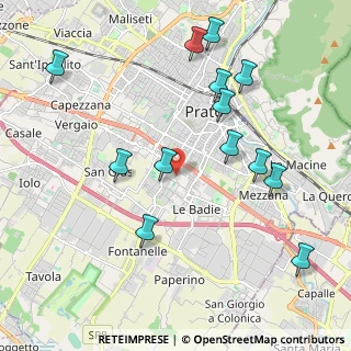 Mappa Via Ubaldino Peruzzi, 59100 Prato PO, Italia (2.30308)
