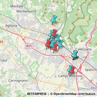Mappa Via Ubaldino Peruzzi, 59100 Prato PO, Italia (2.94643)
