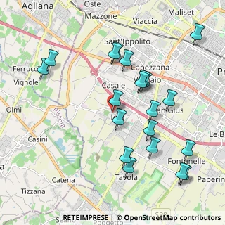 Mappa Via Alfeo Ciro Rosati, 59100 Prato PO, Italia (2.198)