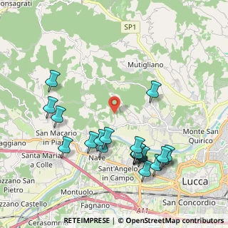 Mappa Via delle muricciole, 55100 Lucca LU, Italia (2.2665)