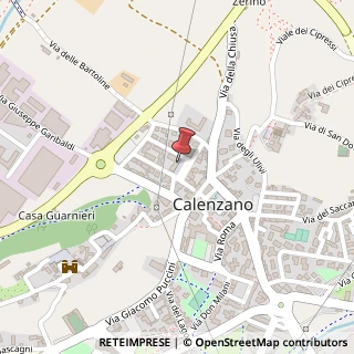 Mappa Piazza del Ghirlandaio, 4, 50041 Calenzano, Firenze (Toscana)