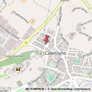 Mappa Piazza del Ghirlandaio, 1, 50041 Calenzano, Firenze (Toscana)