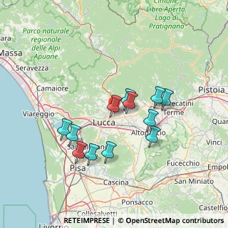Mappa Via per Corte Nieri, 55100 Lucca LU, Italia (12.65417)