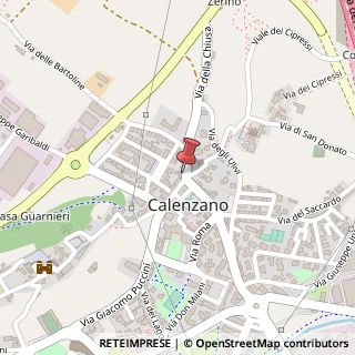 Mappa Via Giacomo Puccini, 66, 50041 Calenzano, Firenze (Toscana)