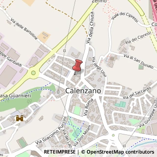 Mappa Piazza del Ghirlandaio, 7, 50041 Calenzano, Firenze (Toscana)