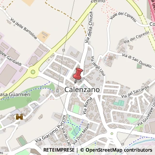 Mappa Piazza gramsci antonio, 50041 Calenzano, Firenze (Toscana)