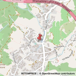Mappa Via del Crocicchio, 24, 55054 Massarosa, Lucca (Toscana)