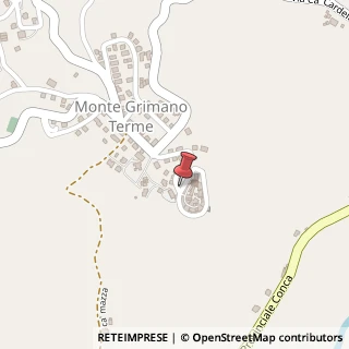 Mappa Via Dante Alighieri, 6, 61010 Monte Grimano Terme, Pesaro e Urbino (Marche)