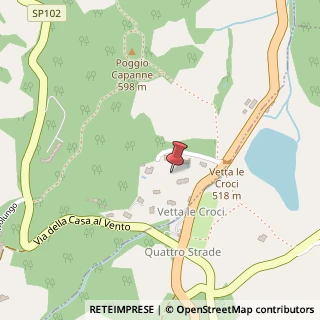 Mappa Via delle croci 3, 50065 Vaglia, Firenze (Toscana)