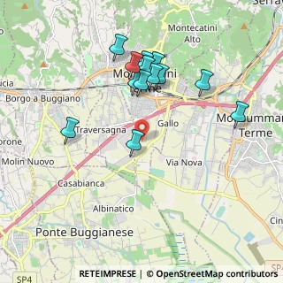 Mappa Via del Bizzarro, 51016 Montecatini Terme PT, Italia (1.87615)