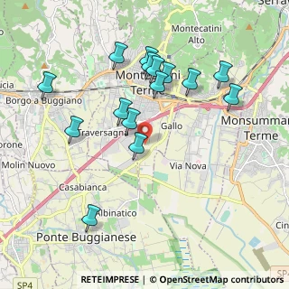 Mappa Via del Bizzarro, 51016 Montecatini Terme PT, Italia (2.00133)
