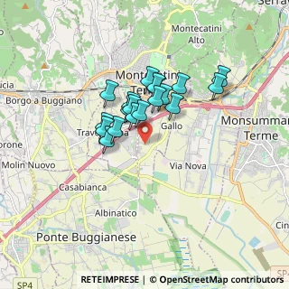 Mappa Via del Bizzarro, 51016 Montecatini Terme PT, Italia (1.28158)