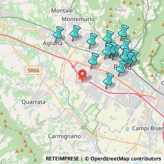 Mappa Via Camillo Prampolini, 59100 Prato PO, Italia (4.242)
