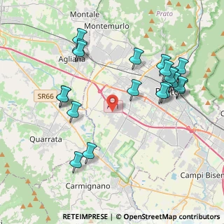Mappa Via Camillo Prampolini, 59100 Prato PO, Italia (4.497)