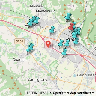 Mappa Via Camillo Prampolini, 59100 Prato PO, Italia (4.45444)