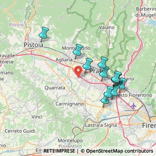 Mappa Via Camillo Prampolini, 59100 Prato PO, Italia (7.44833)