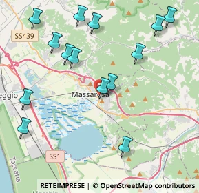 Mappa Via del Crociale, 55054 Massarosa LU, Italia (4.85071)