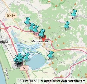 Mappa Via del Crociale, 55054 Massarosa LU, Italia (4.848)