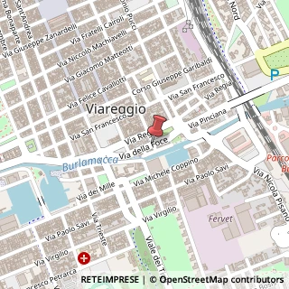 Mappa Via della Foce,  55, 55049 Viareggio, Lucca (Toscana)
