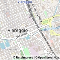 地図 Viareggio