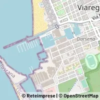 Mapa Viareggio