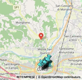 Mappa Traversa I Via Parco della rimembranza, 55100 Lucca LU, Italia (2.6785)