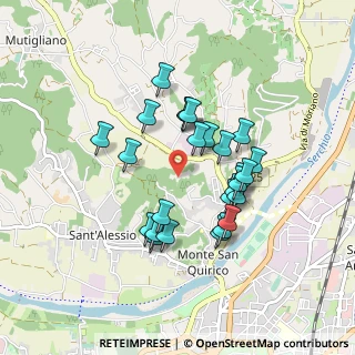 Mappa Traversa I Via Parco della rimembranza, 55100 Lucca LU, Italia (0.79231)