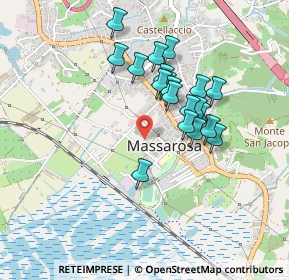 Mappa Via della Gerbaiola, 55054 Massarosa LU, Italia (0.3855)