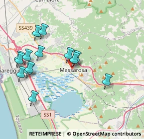 Mappa Via della Gerbaiola, 55054 Massarosa LU, Italia (4.24571)