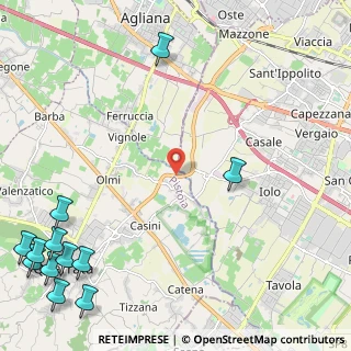 Mappa Via del Corso, 51039 Quarrata PT, Italia (3.78917)