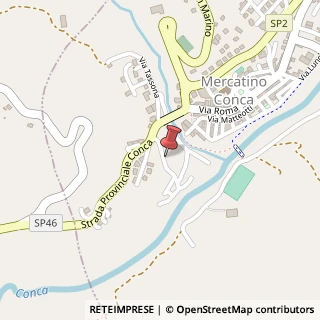 Mappa Via Mulino Nuovo, 7, 61013 Mercatino Conca, Pesaro e Urbino (Marche)