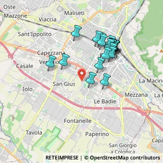 Mappa Via Traversa Purgatorio, 59100 Prato PO, Italia (1.8)