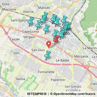 Mappa Via Traversa Purgatorio, 59100 Prato PO, Italia (1.83353)