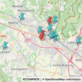 Mappa Via Traversa Purgatorio, 59100 Prato PO, Italia (3.86455)