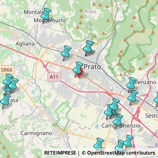 Mappa Via Traversa Purgatorio, 59100 Prato PO, Italia (6.575)