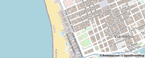 Mappa Viareggio