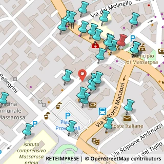 Mappa Piazza Pompeo Provenzali, 55054 Massarosa LU, Italia (0.07586)