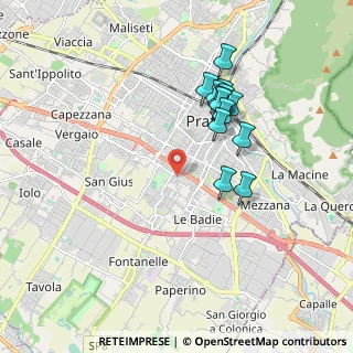 Mappa Via di Grignano, 59100 Prato PO, Italia (1.71231)