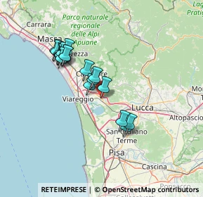 Mappa Via san, 55054 Massarosa LU, Italia (13.11105)