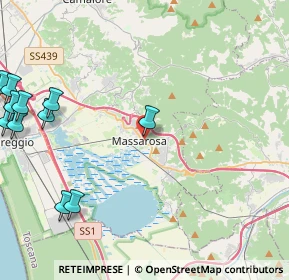 Mappa Via san, 55054 Massarosa LU, Italia (6.66769)