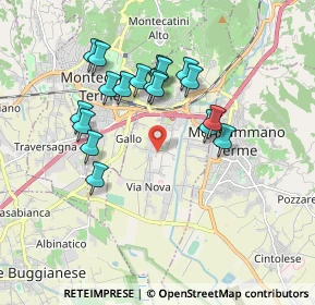 Mappa Via Grazia Deledda, 51018 Pieve A Nievole PT, Italia (1.71278)