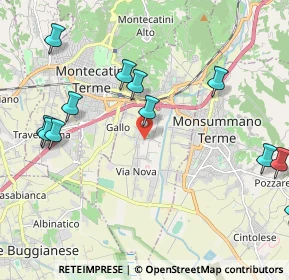 Mappa Via Grazia Deledda, 51018 Pieve A Nievole PT, Italia (2.57167)